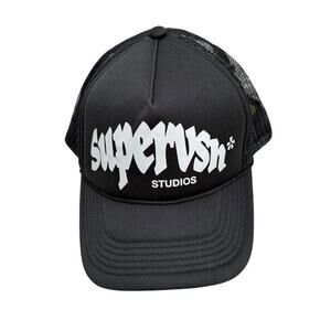Supervsn Studios Hat Black‎ One Size NEW